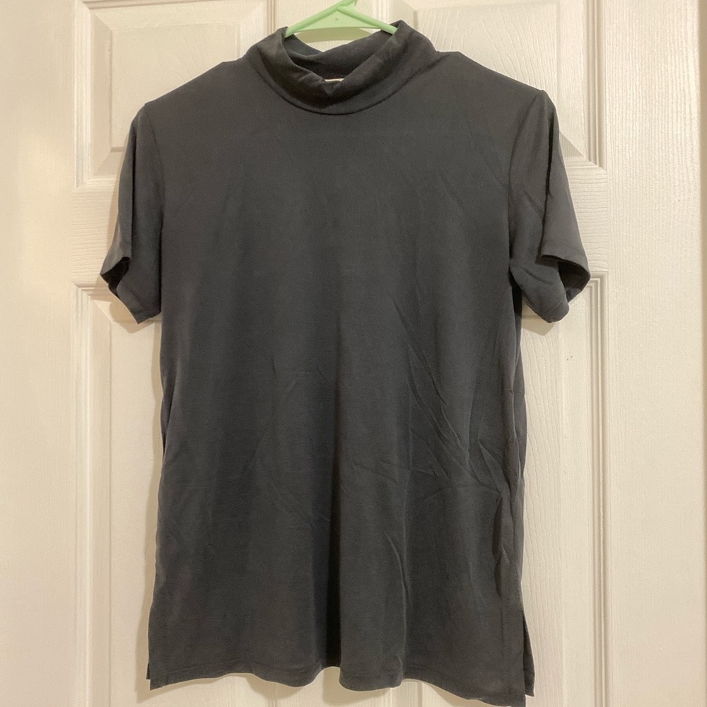 Mock neck shirt